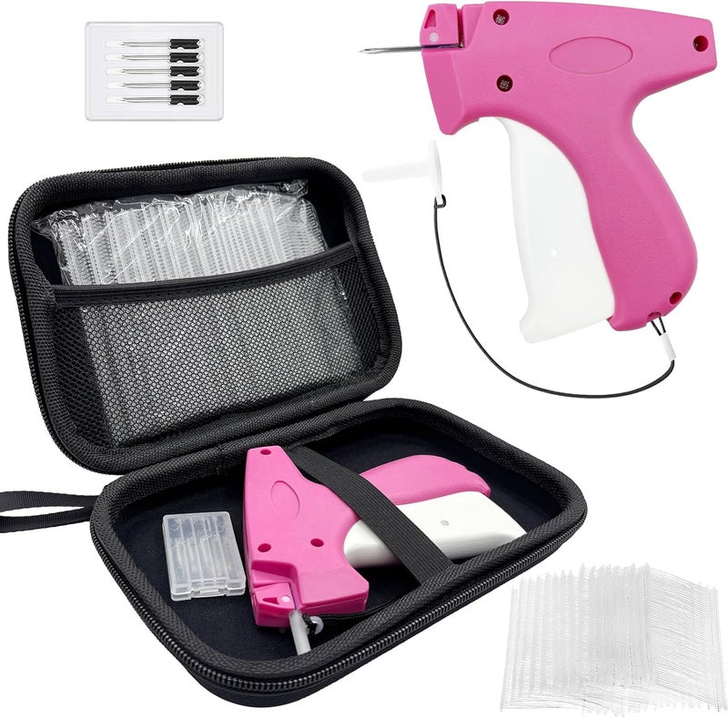 JINFFR Tagging Gun for Clothing, Tagging Gun Kit with Hard Case, 1600pcs 1" Barbs Fasteners and 6 Needles, Price Tag Gun, Standard Retail Price Tag Attacher Gun Kit, Clothes Tagging Gun - Image 1